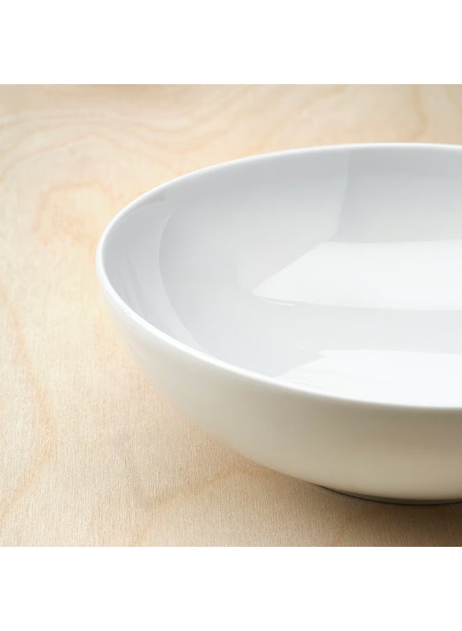Bowl White Diameter 19 cm Height 6 cm Volume 0.7 L - Image 2