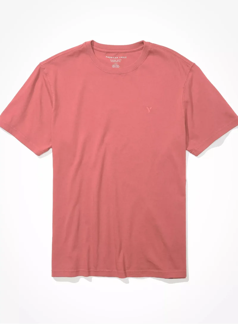 امريكان ايجل Logo Crew Neck T-Shirt