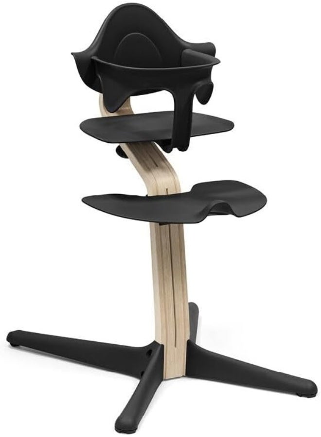 Stokke Nomi Baby Set, Black - Provides Side & Back Support While Baby Learns to Sit - Compatible with All Nomi Chairs - Image 3