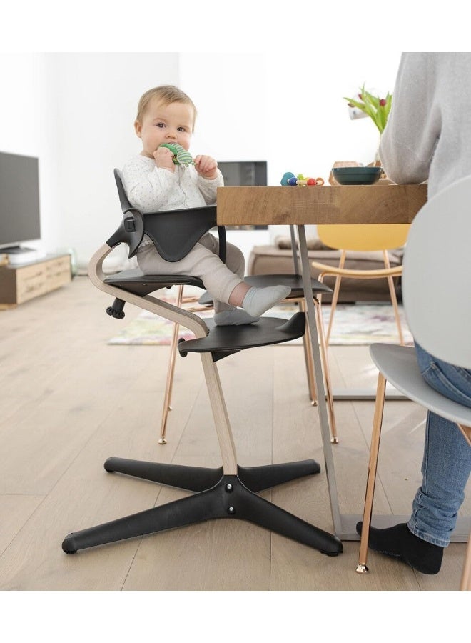 Stokke Nomi Baby Set, Black - Provides Side & Back Support While Baby Learns to Sit - Compatible with All Nomi Chairs - Image 5