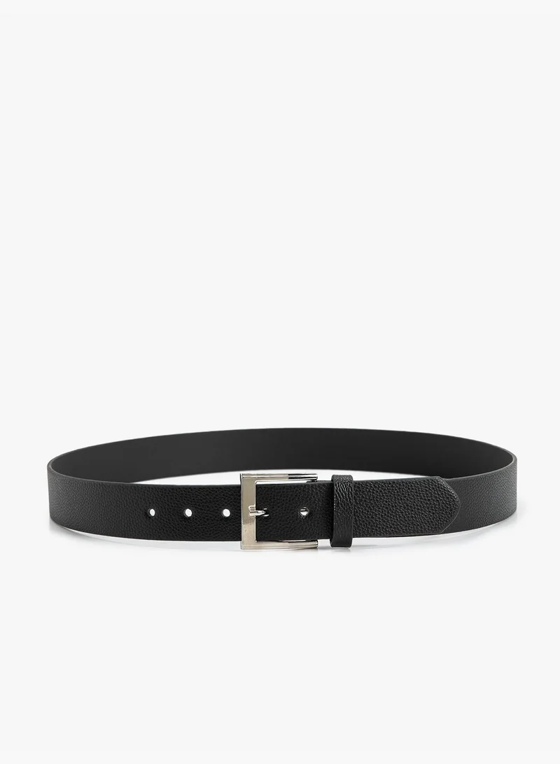 KOTON Metal Buckle Detail Faux Leather Belt