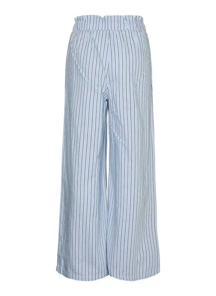 Vero Moda Girl Kids Striped Wide Leg Sweatpants