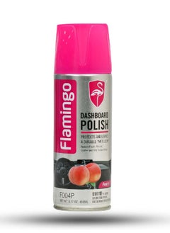 FLAMINGO Flamingo Dashboard Polish Peach Scent 450ml  - Image 1