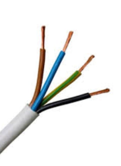 KNP 3-core multicore wire with a 1.5 mm² cross-sectional area per core is commonly used in various electrical applications.