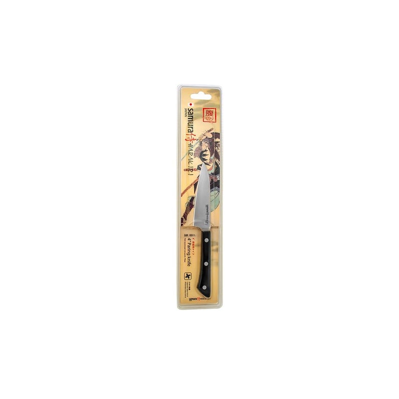 Samura SAMURA Harakiri Paring Knife AUS8 Japan Steel Paring Knife Ideal for Fruits and Vegetables Durable ABS Handle HRC 5859 99mm Blade SHR0011 SHR0011NW  - Image 5