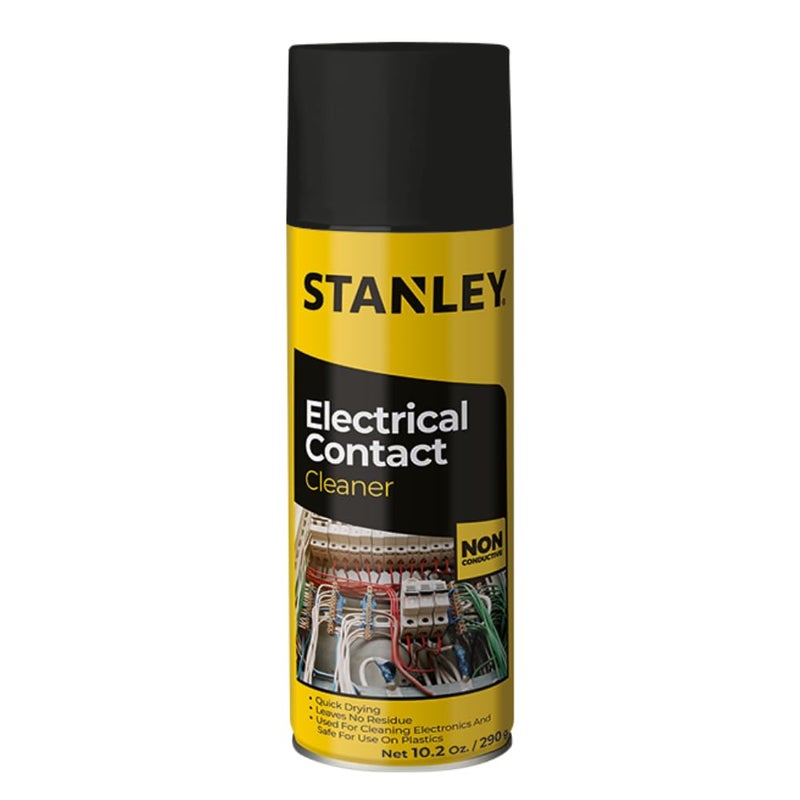 STANLEY Contact Cleaner Spray - Precision Electronics Cleaning for Circuit Boards, Switches & Connectors - Non-Corrosive - 10.2 oz - 1 Pack - Image 4