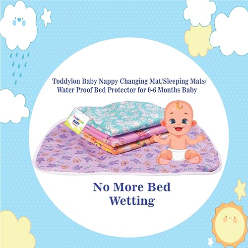 Toddylon Baby Nappy Changing Clothes Bed Protector (0-6 Months) - Image 2