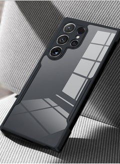 X-level Samsung Galaxy S24 Ultra Case Cover Transparent Support Wireless Charging Shockproof Camera Len Protection Comfortable Touch Feel Hard Back Soft Flexible TPU Bumper Cover Phone Accessories Protector  - Image 2