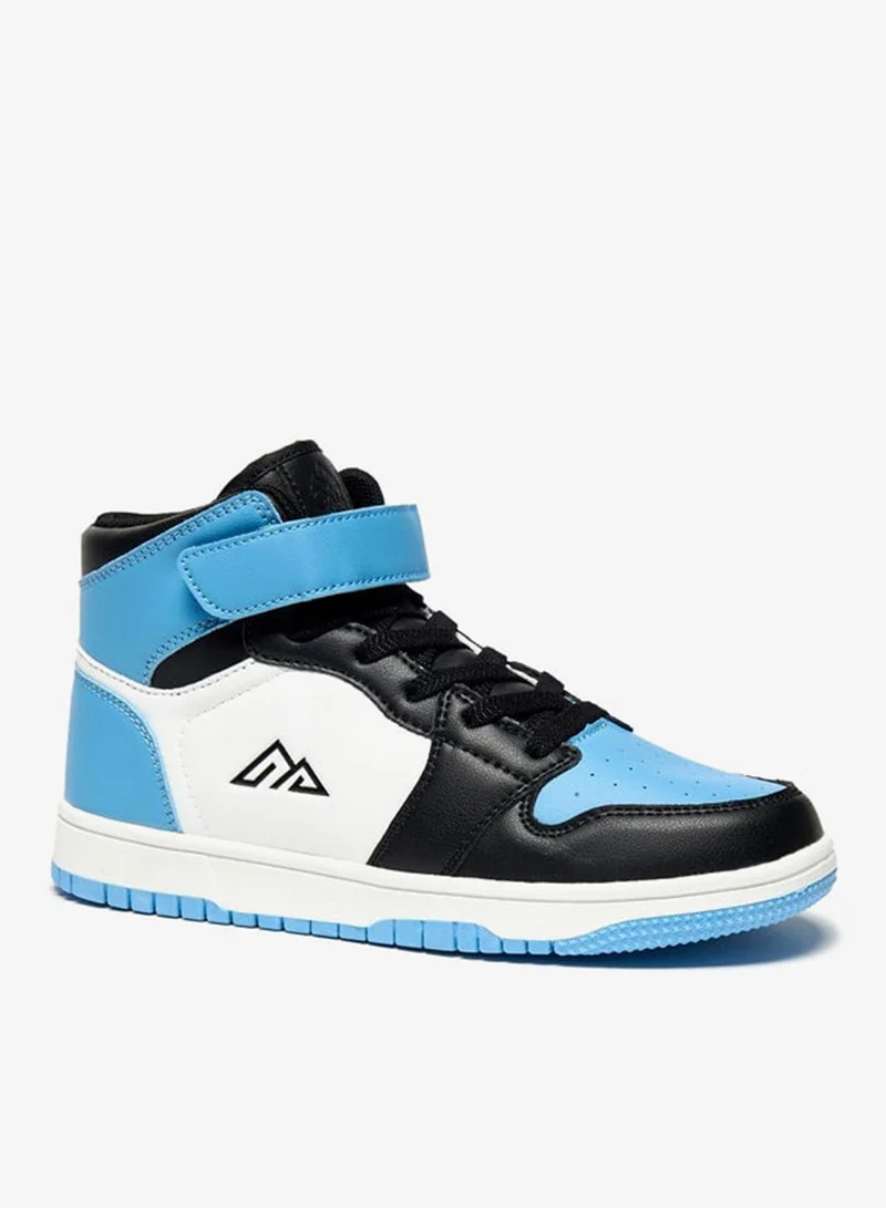 Oaklan by Shoexpress  Boys Panelled High-Top Sports Shoes With Hook And Loop Closure for Men | Best Price UAE