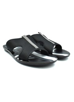 aerosoft AEROSOFT P4006 MEN'S BLACK SLIPPERS  - Image 2
