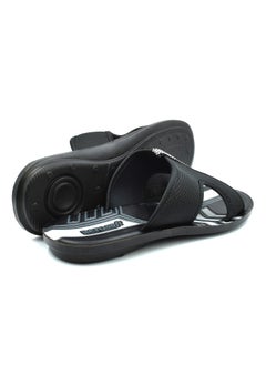 aerosoft AEROSOFT P4006 MEN'S BLACK SLIPPERS  - Image 3