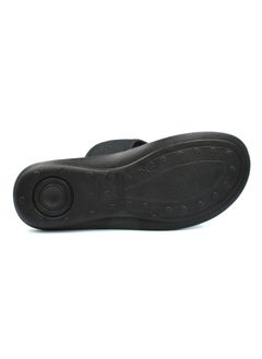 aerosoft AEROSOFT P4006 MEN'S BLACK SLIPPERS  - Image 5