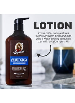 Dr. Squatch Dr. Squatch Men's Natural Lotion Non-Greasy Men's Lotion - 24-hour moisturization hand and body lotion - Made with Shea Butter, Coconut Oil, and Vitamin E - Pine Tar and Fresh Falls (2 Pack)  - Image 4