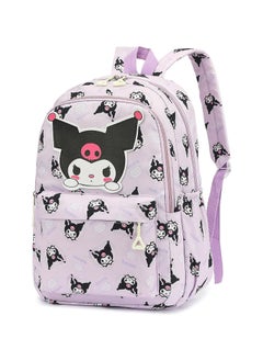 General Kuromi Schoolchildren Backpack Laptop Rucksack Backpack Schoolbag Cute Anime Backpack Girls Boys  - Image 1