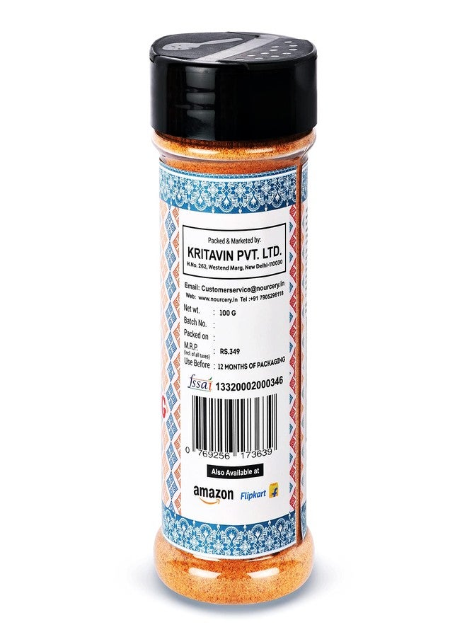 Nourcery Fajita Seasoning, 100g (Tex Mex Condiment) - Image 2