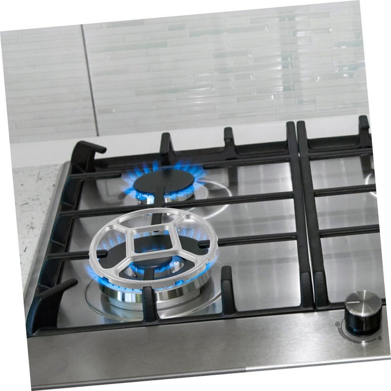 GLEAVI 2pcs Non Slip Wok Ring Pot Support Rack For Gas Stove Adjustable Aluminum Stove Accessories Round Kitchen Utensils For Safe Cooking - Image 3