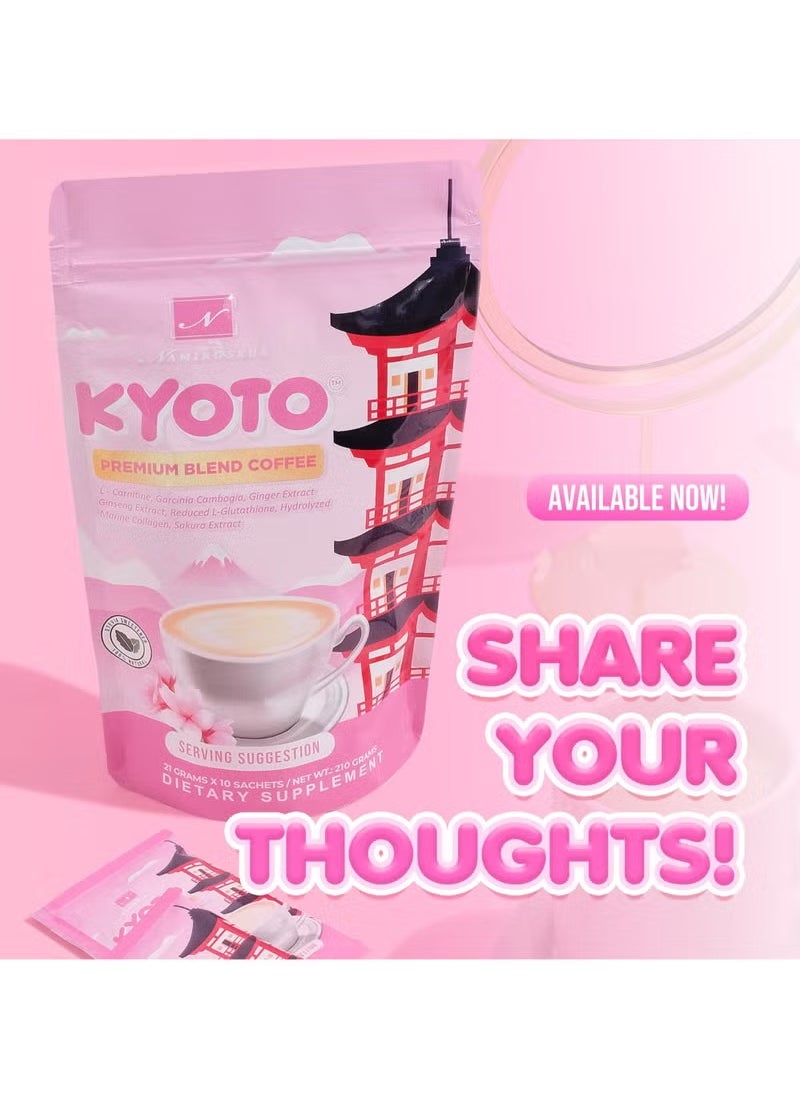 NAMIROSEUS Kyoto Premium Blend Coffee, 10 Sachets  - Image 2