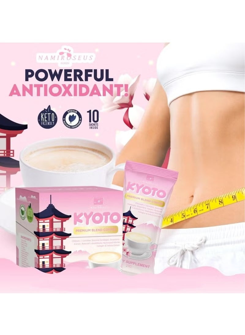 NAMIROSEUS Kyoto Premium Blend Coffee, 10 Sachets  - Image 3