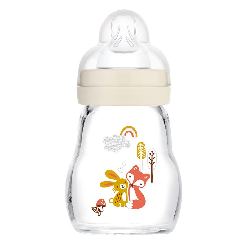 MAM Feel Good Glass Bottle (170 ml, Unisex) - Image 1