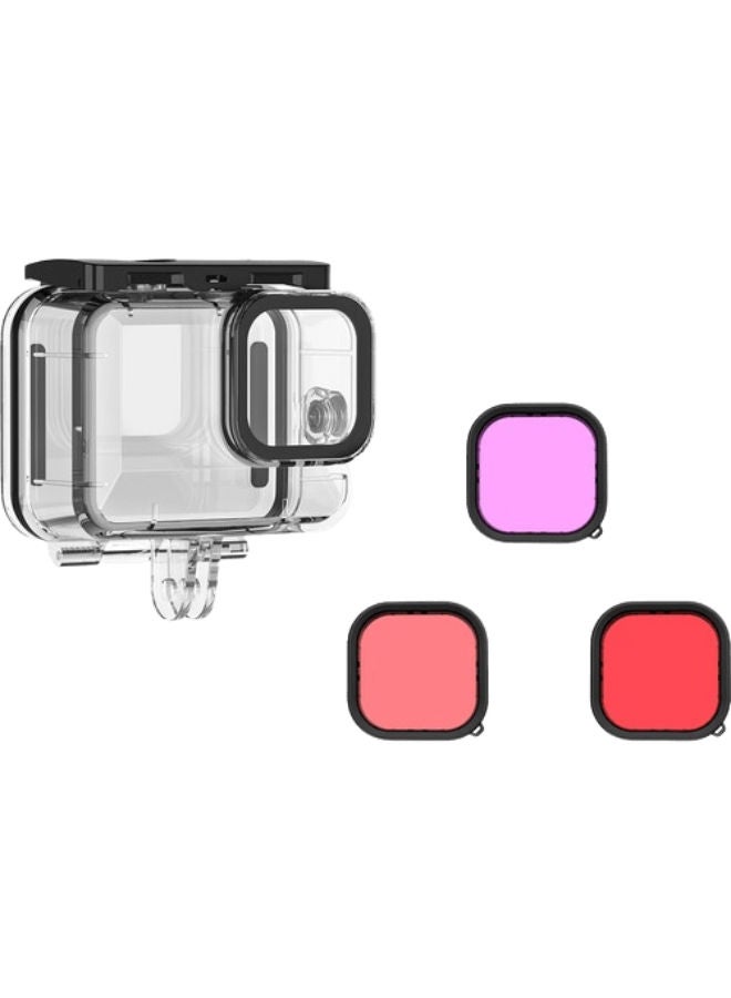 تيليسن طقم غطاء مقاوم للماء وفلتر عدسة لكاميرا GoPro - Image 3