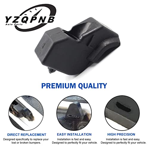YZQPNB وسادة مطاطية لأسفل الباب YZQPNB متوافقة مع فورد F150 من 2015-2022 مع صندوق بطول 5.5 قدم الجانب الأيسر للسائق والجانب الأيمن للراكب استبدال # FL3Z-99439A00-B FL3Z-99439A00-A - Image 2
