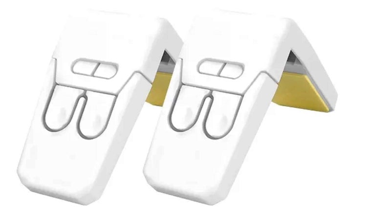 BabyGo Child Proof L Shape Lock for Drawers with Self-Adhesive Tape Baby Protection Safety Lock(Pack of 2)(Multicolor) - Image 4