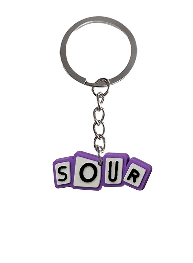 Olivia Rodrigo Female Singer Keychain Pendant Luggage Accessories PVC Soft Glue Pendant