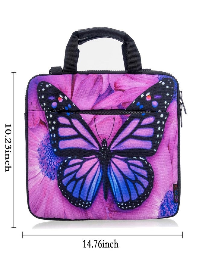 icolor Canvas Laptop Carrying Shoulder Sleeve Carrying Case Protective Bag Briefcase for 11.6 12 12.9 13 13.3 Inches Laptop Ultrabook Netbook (Csh-02) - Image 2