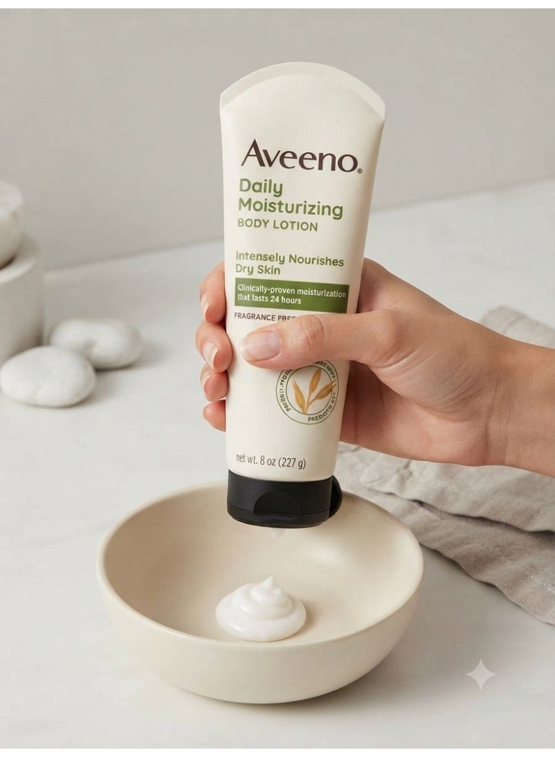 Aveeno Active Naturals Daily Moisturizing Lotion For Unisex, 8 Oz - Image 2