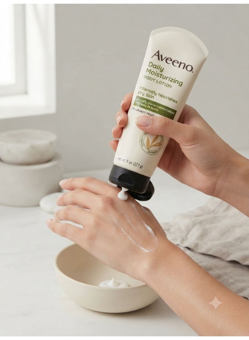 Aveeno Active Naturals Daily Moisturizing Lotion For Unisex, 8 Oz - Image 3