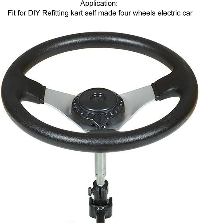 Compact design Go Kart Steering Wheel Shaft 30T 85mm Power Steering Shaft with 6 Holes for DIY Refitting Four Wheels Electric Car Precision processed material Storage transit efficiency build Priority based order prep Practical build Gulf climate upgraded quality Flexible trendy construction Multi-use detailed build Market diverse application fit All storage space compatible Cost effective upgraded craftsmanship Cost effective fine quality Longevity upgraded craftsmanship Ready order processing Balanced weight Heat insulation layer Slow wear optimized quality Multi usage Fixed & portable compatible Confirmed available stock Smooth joint All user friendly build Mountain region eligible ship Modern color selections Bulk storage easy optimized build - Image 4