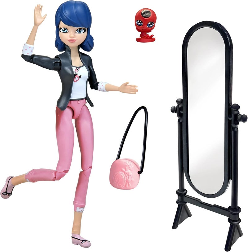 Playmates Miraculous Moments Small Doll - Marinette with Accessories - Image 1