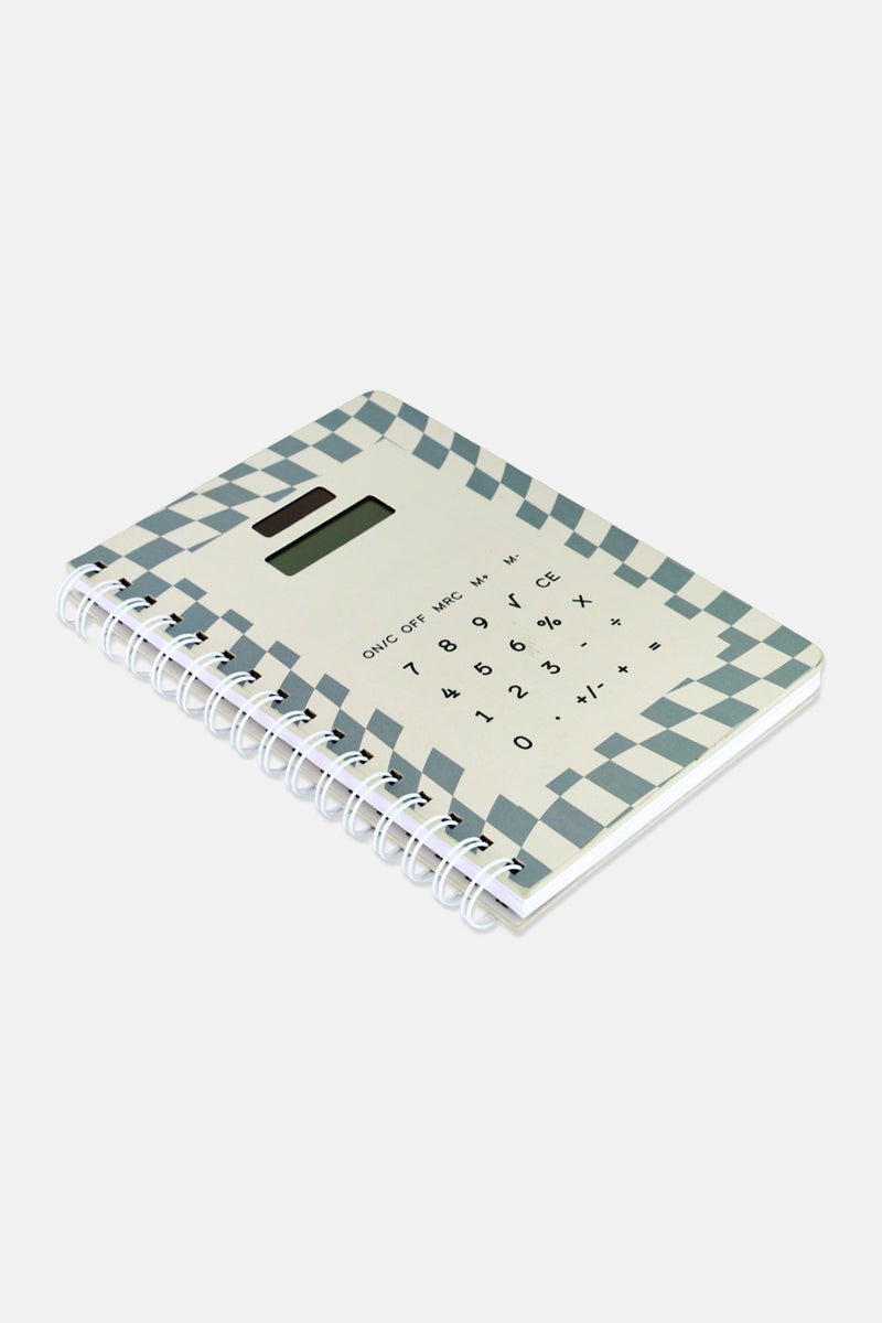 Muy Mucho Spiral 80 Sheets Notebook With Calculator, Multicolor - Image 3