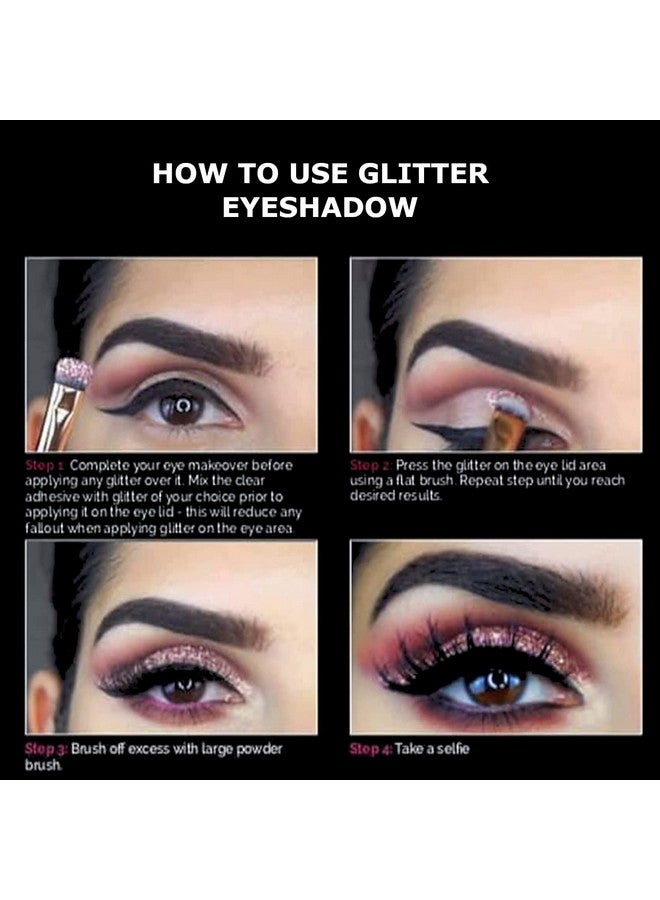 HUDACRUSH Beauty Glitter Eyeshadow Palette - Shimmery Multicolor Shades, Professional Korean Sparkling Eye Shadow Palette For Glittery Unicorn Looks - 30 Shade - Image 4