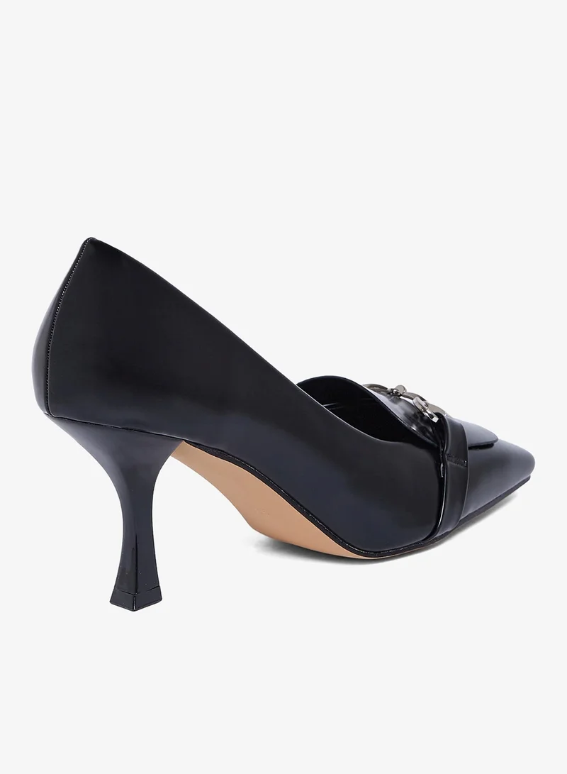 Geoomnii BLACK Geoomnii High Heel Pumps for Women – Elegant Pointed-Toe Stilettos for Office, Party, Wedding & Formal Wear for Women | Best Price UAE