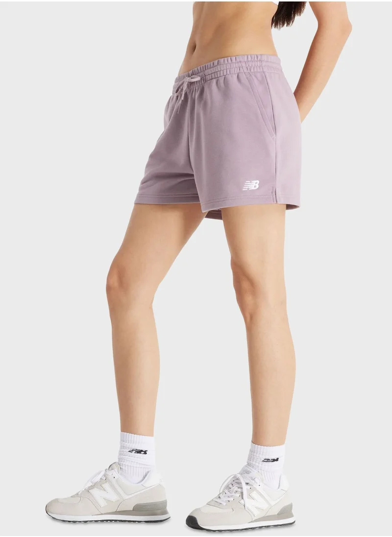 نيو بالانس Essential French Terry Shorts
