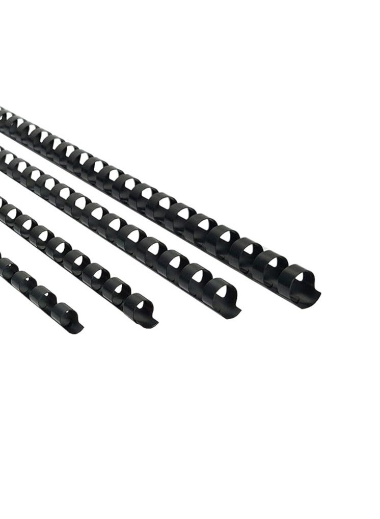 MASTER PLUS Comb Binding Spiral 16mm Plastic 140 Sheet 100pcs - Image 3