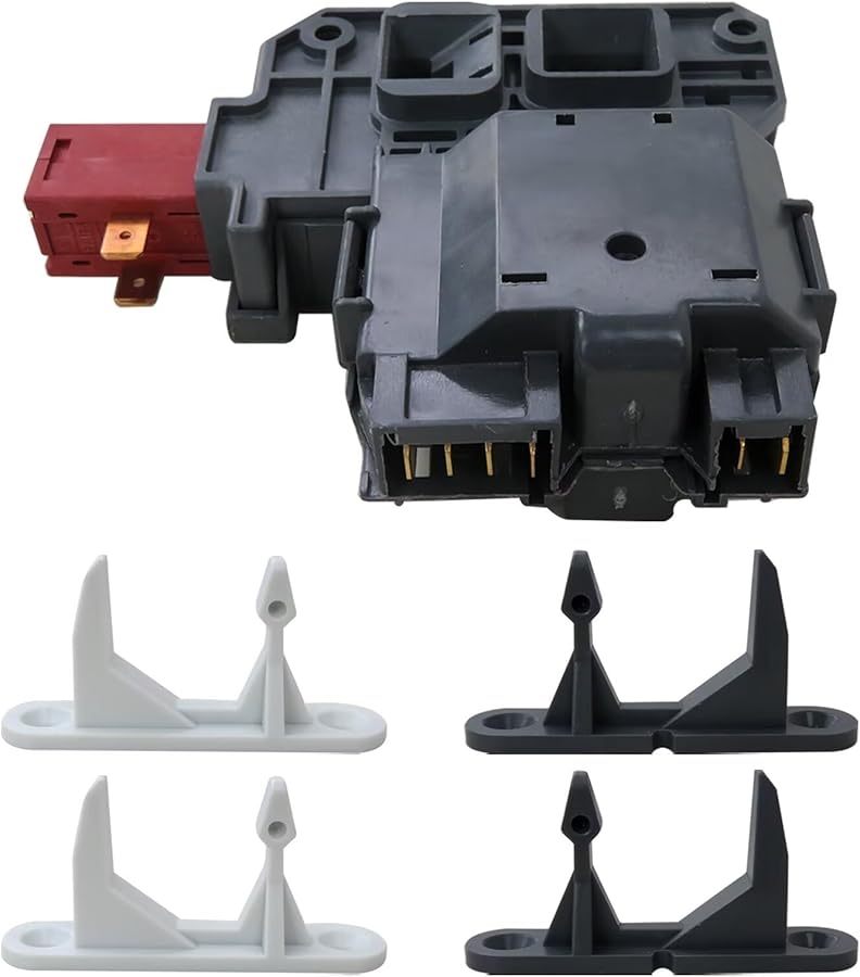 Upgraded Door Latch Lock Switch Part for Kenmore Front Load Washer Models 41727182700 41727182701 - Image 1