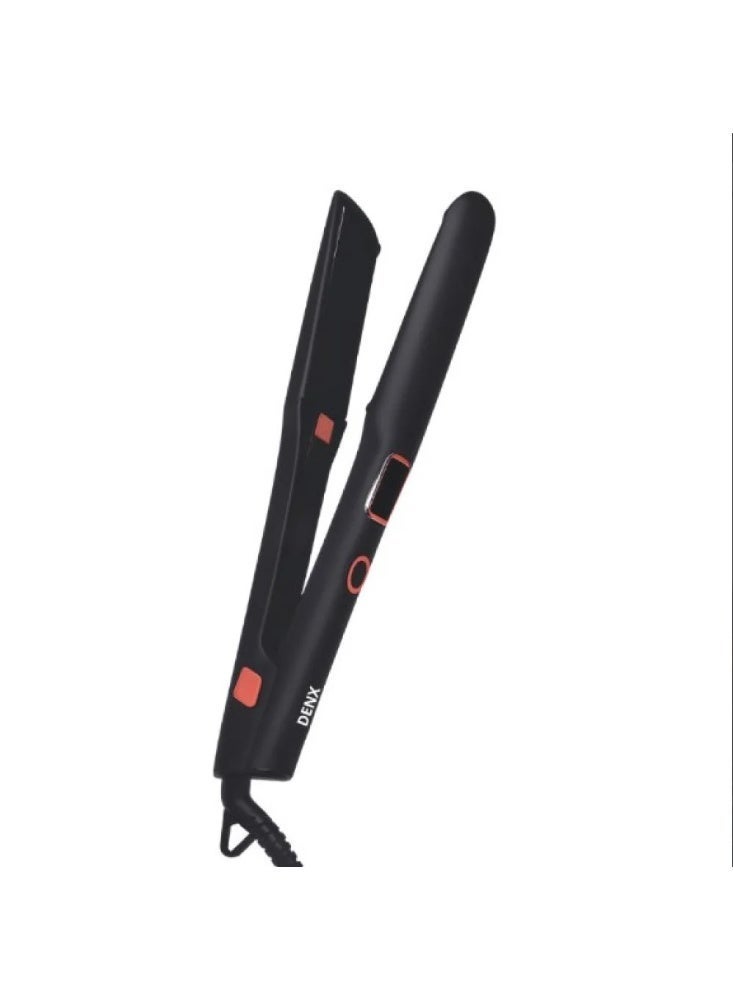 DENX DX1389 Professional Hair Straightener with Digital Display in Black - Image 4