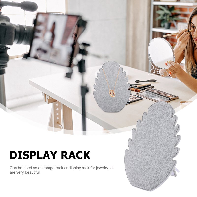 1pc Necklace Display Rack Shop Jewelry Storage Rack Decorative Necklace Organizer - Image 2