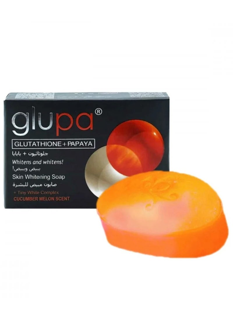Glupa Skin Whitening Soap Glutathione with Papaya 135gm  - Image 3