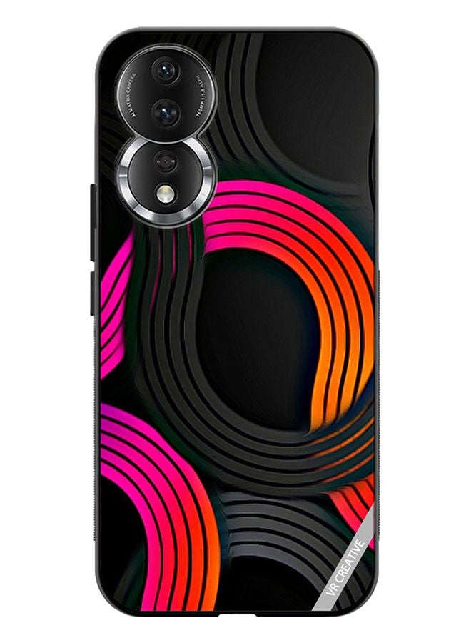 VR CREATIVE Protective Case Cover For Honor 80 Flower Design Multicolour - Image 1