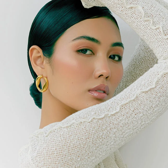 noya Fiona Earrings - 18K Gold Plated