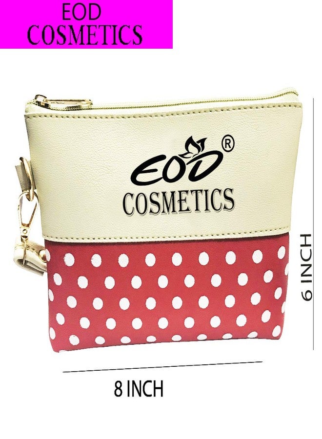 Eod True Color Stylish Perfect Beauty Combo (2 Creamy Matte Lipstick,18 Colors Eyeshadow,1 Lip Pencil,1 Kajal with multi-purpose MakeUp Pouch) A68 Set of 6 - Image 4