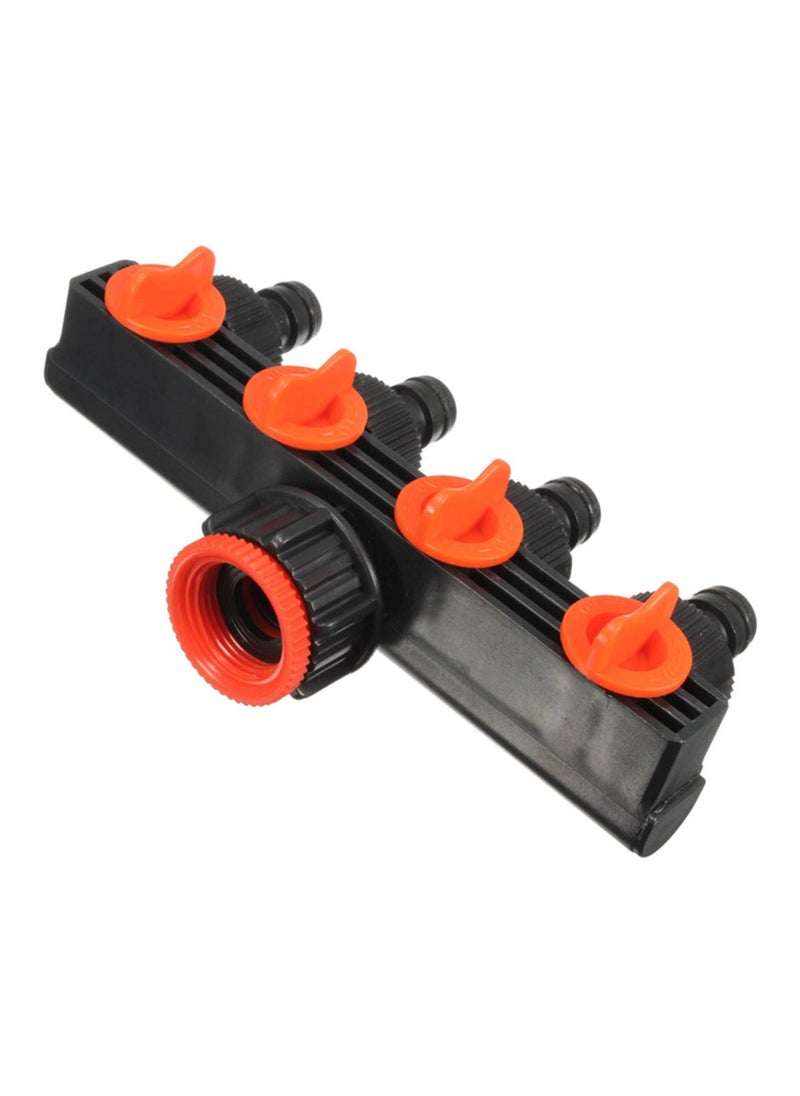 Generic Garden hose splitter, 4 way heavy duty Outdoor Faucet, 3/4" Tap Y Splitter, ABS Hose Tap Connector with On/Off Valves, Water Hose Splitter for Outdoor, Garden Irrigation, Home - Image 2