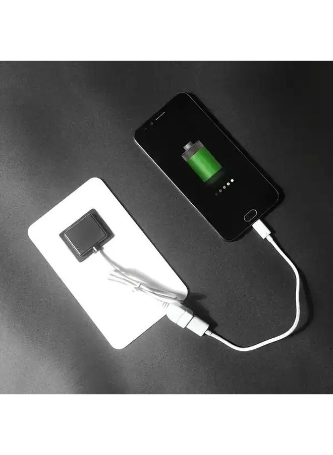 1 Pack Portable Solar Panel 5V 2W USB Outdoor Charger for Phone Emergency Power Hiking Camping - Image 2