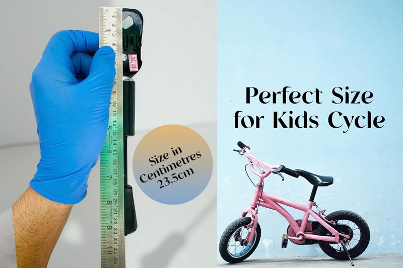 Wavva Cycle Stand 16T Size Bicycle Kickstand Aluminum Alloy Having Tyre Size 16 * 1.75/2.125/2.35/2.40 Inch Kids Stand, Black, Heavy-Duty Metal Construction. - Image 4