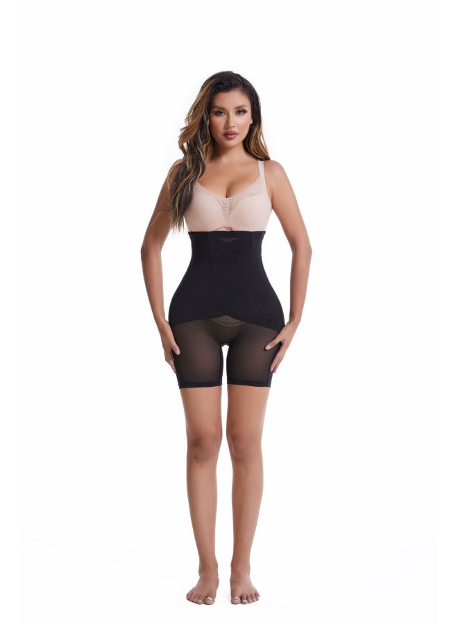Europe And The United States High Waist Abdominal Panties Women's Postpartum Waist Hip Pants Slimming Safety Pants Body Breathable Leggings