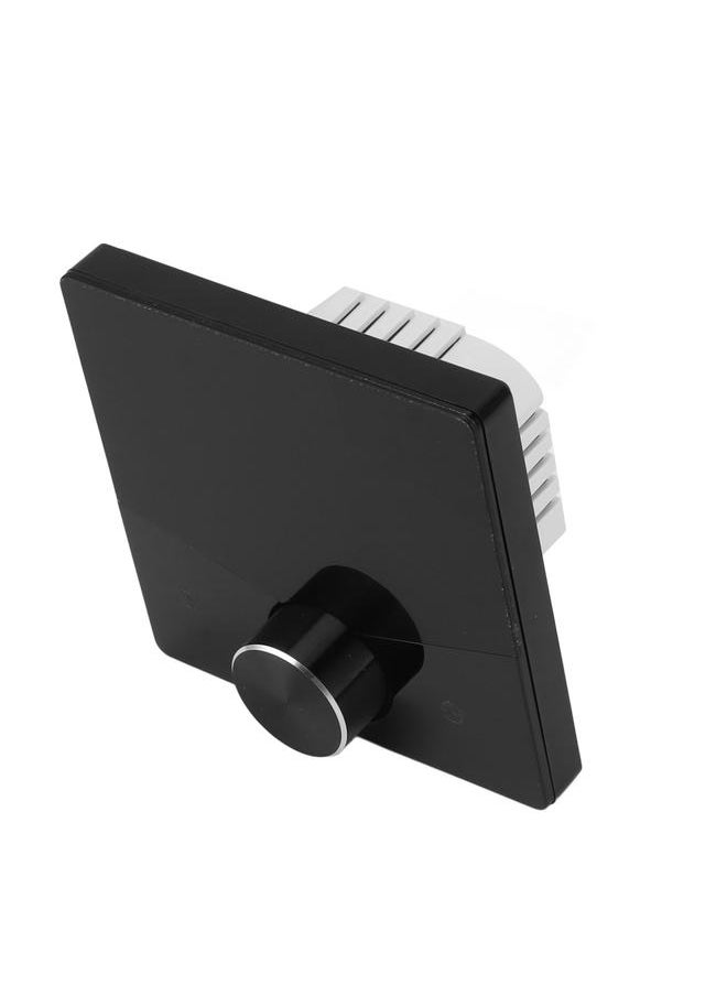 Thoraya Smart Thermostat WiFi Programmable LCD Display Floor Heating Control Panel Digital Thermostat with Knob for Tuya Black  - Image 3