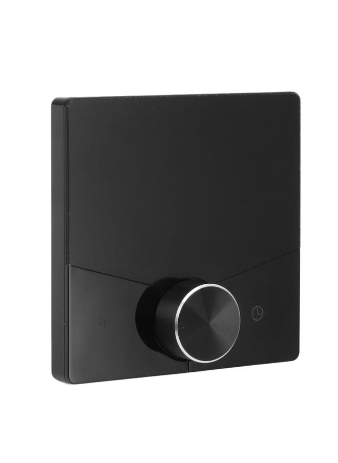 Thoraya Smart Thermostat WiFi Programmable LCD Display Floor Heating Control Panel Digital Thermostat with Knob for Tuya Black  - Image 4
